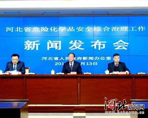 河北省今年以来取缔关闭危险化学品生产经营企业642家